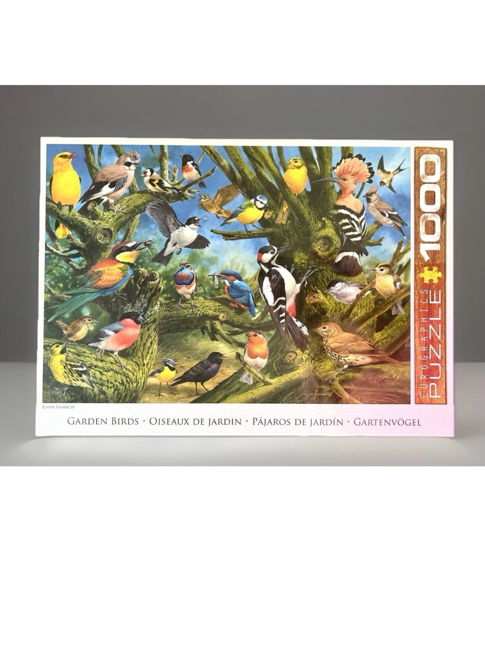 Eurographics Jigsaw Puzzles GARDEN BIRDS NEW 2016 Factory Sealed In Box 1000pc
